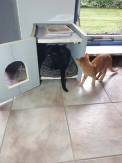 Bronneger Exclusive - Kattenhuis - XXL - Kattenbak Ombouw Kast - Kattenmand 20 Bronneger Exclusive - Kattenhuis - XXL - Kattenbak Ombouw Kast - Kattenmand -Kattenbenodigdheden 900x1200 25