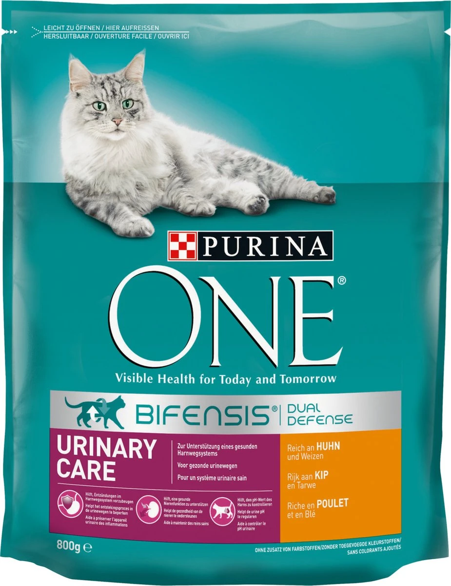 Purina ONE Urinary Care - Kip - Kattenvoer - 800 G 4 Purina ONE Urinary Care - Kip - Kattenvoer - 800 G - Afbeelding 2