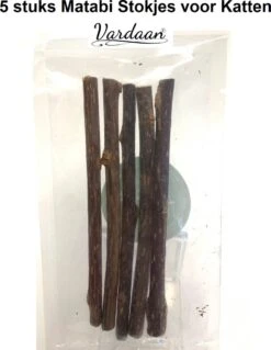 Matatabi Kauwstaafjes Voor Katten - 5x Matabi Stokjes - Kattenspeelgoed - 100% Natuurlijke Sticks - Plantaardig - Silver Vine Kauwstaven Voor Kittens - Kattenkruid Effect - Gebitsverzorging - 5 Stuks Vardaan Kauwstaven Voor Katten - XS - 11 Cm -Kattenbenodigdheden 928x1200