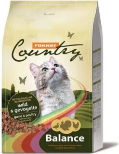 Fokker Country Balance - Wild En Gevogelte - Kattenvoer - 10 Kg -Kattenbenodigdheden 930x1200 1