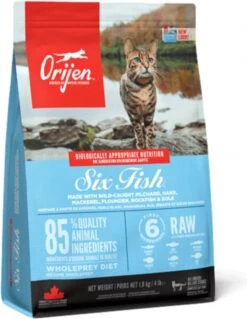 Orijen Kattenvoer Whole Prey Six Fish 5,4 Kg -Kattenbenodigdheden 930x1200