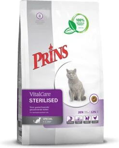 Prins VitalCare Sterilised 4 Kg - Kat -Kattenbenodigdheden 969x1200 2