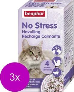 Beaphar No Stress Navulling Kat - Anti Stressmiddel - 3 X 30 Ml 7 Beaphar No Stress Navulling Kat - Anti Stressmiddel - 3 X 30 Ml -Kattenbenodigdheden 969x1200 3