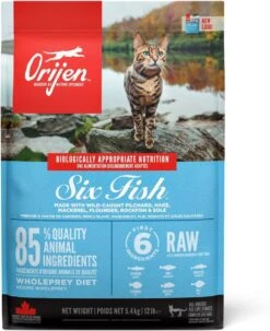 Orijen Kattenvoer Whole Prey Six Fish 5,4 Kg -Kattenbenodigdheden 977x1200