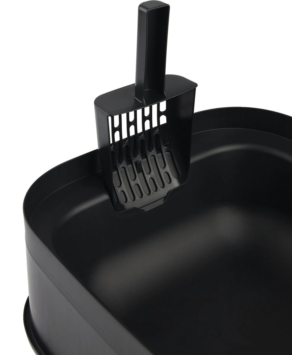 Rotho MyPet Biala Kattenbak Met Kap En Schepje / Gemaakt Van Gerecycled Plastic - Cappucino 8 Rotho MyPet Biala Kattenbak Met Kap En Schepje / Gemaakt Van Gerecycled Plastic - Cappucino - Afbeelding 6